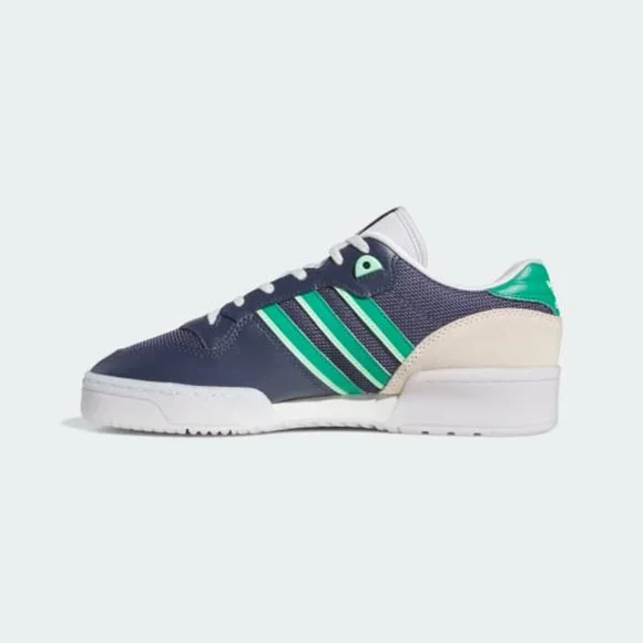 Adidas Rivalry Low Top Mens Casual Sneaker Shoes Blue Green FZ6326 NEW Multi Sz - Picture 4 of 8